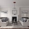 Ekena Millwork Amelia Ceiling Medallion (Fits Canopies up to 2 3/8"), Hand-Painted Firebrick, 19 5/8"OD x 3/4"P CM20AMFIF - alternate 4